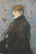 Edouard Manet L'automne Portrait de Mery Laurent (mk40) painting